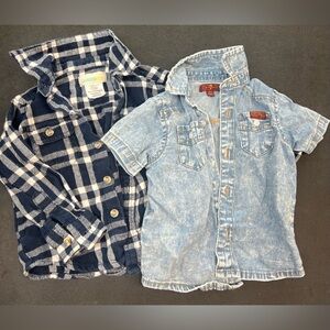 18 month boys flannels